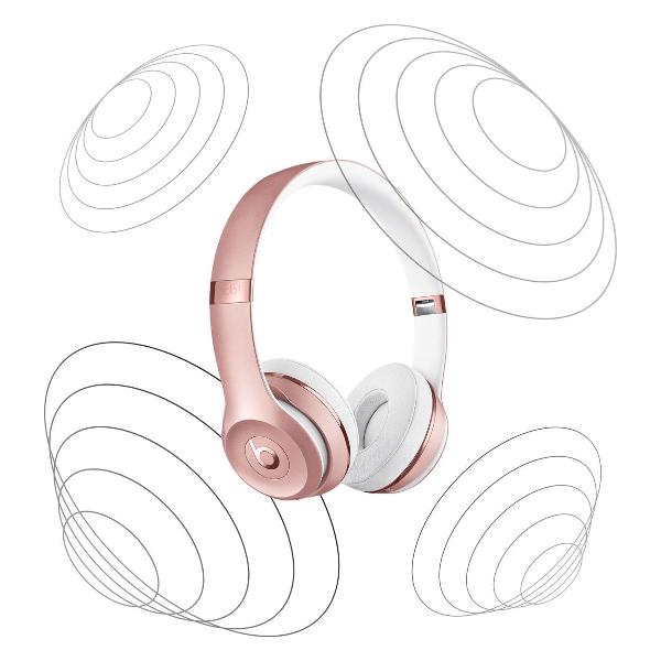 Беспроводные наушники Beats Solo 3 Pink Gold