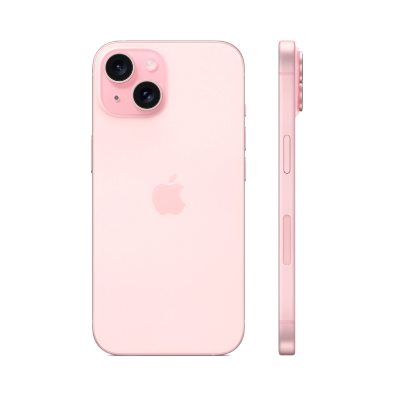 Apple iPhone 15 256 ГБ, розовый