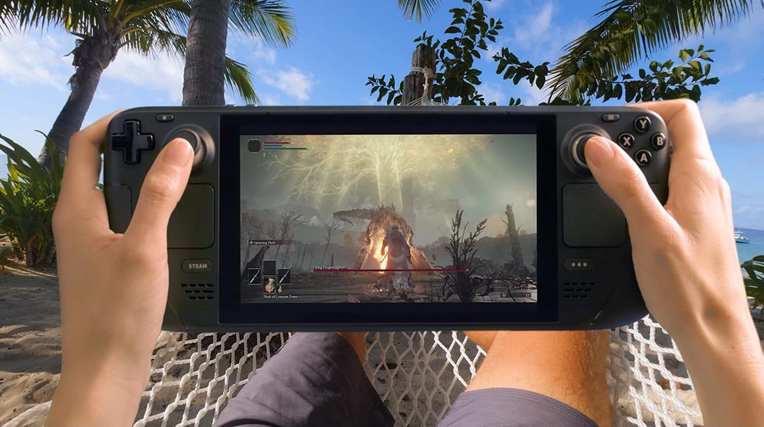 Игровая приставка Valve Steam Deck OLED 1Tb Черный